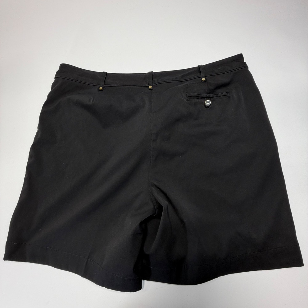 Lady Hagen Golf Shorts Womens 14‎ Black Purple Stretch Bundle - Picture 9 of 11